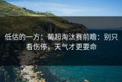 低估的一方：葡超淘汰赛前瞻：别只看伤停，天气才更要命